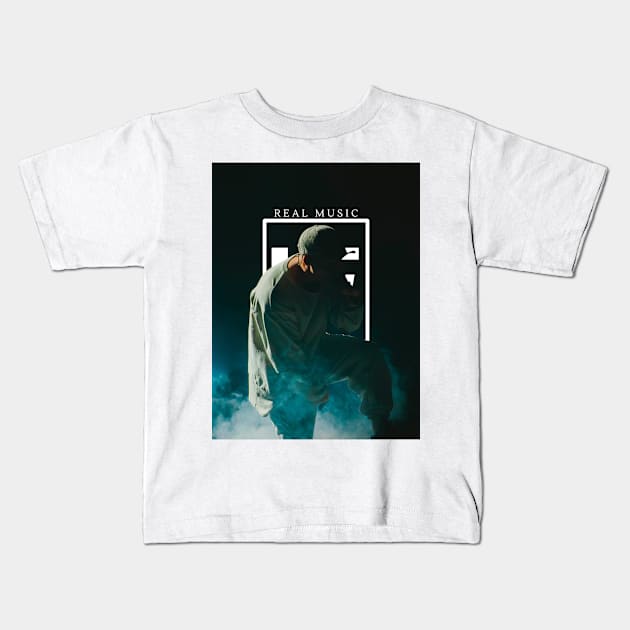 NF Real Music Kids T-Shirt by Lottz_Design 